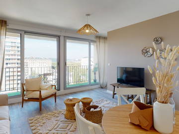 Roomlala | Luminoso Apartamento Compartido De 3 Habitaciones - Brisout - ROUEN
