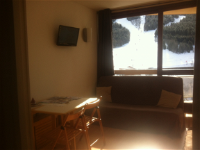 Studio + South Balcony At The Foot Of The Ski Slopes